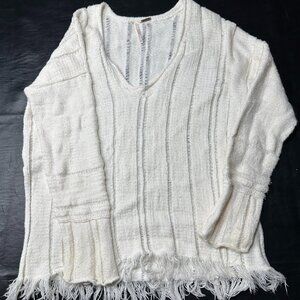 Free People Women's V-Neck Sweater